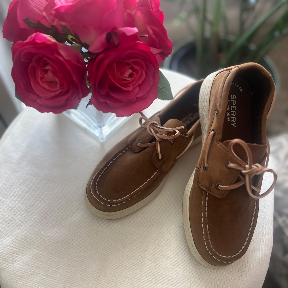 Sperry Cup II Boat Shoe - Children size 4